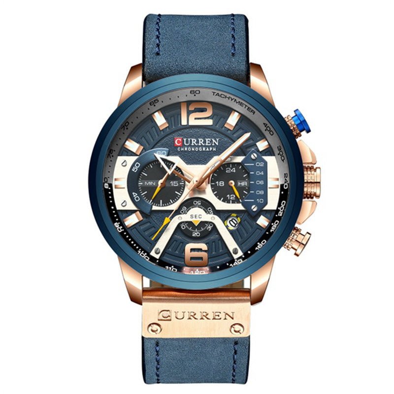 Casual Sport Watch Blue Watch For Men - Oopsdadforgot.com