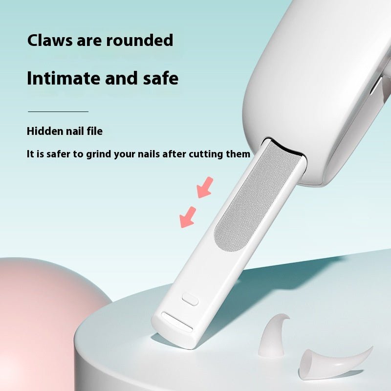 Cat Nail Scissors With Gravity Push Scissors - Oopsdadforgot.com