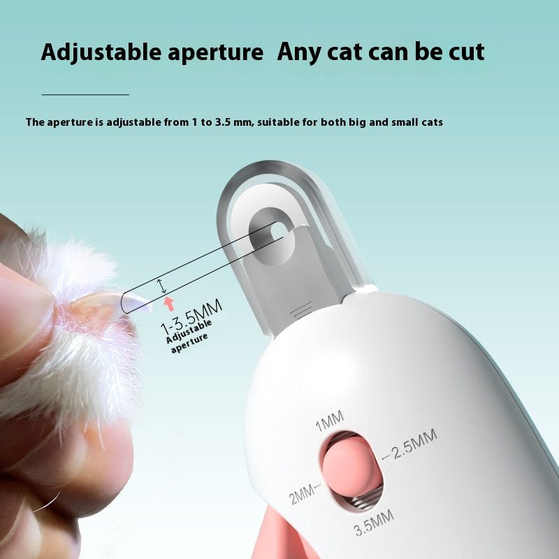 Cat Nail Scissors With Gravity Push Scissors - Oopsdadforgot.com
