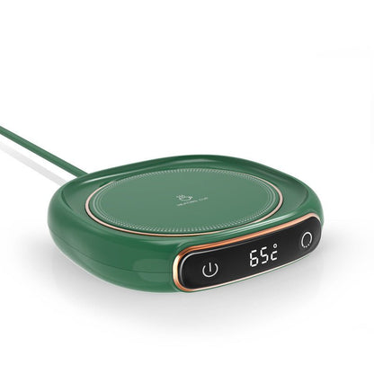 Coffee Mug Warmer Warm Coaster Smart Heating Cup Thermal Insulation Constant Temperature Coaster Heating Pad Desktop - Oopsdadforgot.com