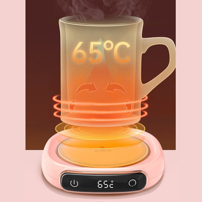 Coffee Mug Warmer Warm Coaster Smart Heating Cup Thermal Insulation Constant Temperature Coaster Heating Pad Desktop - Oopsdadforgot.com