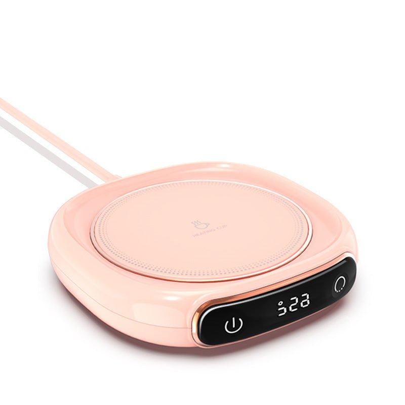 Coffee Mug Warmer Warm Coaster Smart Heating Cup Thermal Insulation Constant Temperature Coaster Heating Pad Desktop - Oopsdadforgot.com