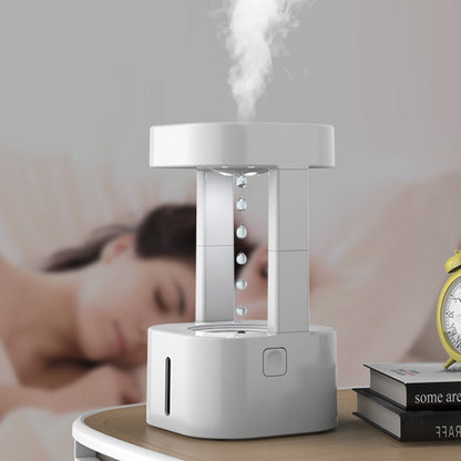 Creative Anti - gravity Water Drop Humidifier Air Conditioning Mist Spray Household Quiet Bedroom Office With 580ML Water Tank - Oopsdadforgot.com