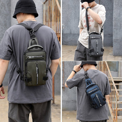 Crossbody Bags Men Multifunctional Backpack Shoulder Chest Bags - Oopsdadforgot.com
