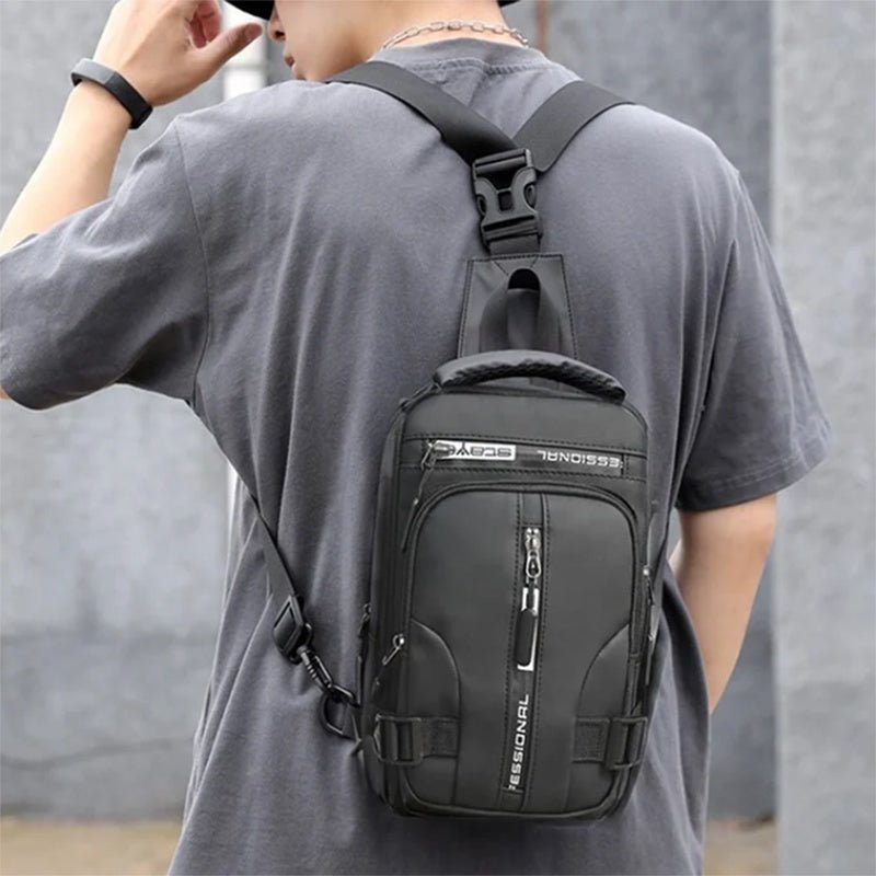 Crossbody Bags Men Multifunctional Backpack Shoulder Chest Bags - Oopsdadforgot.com