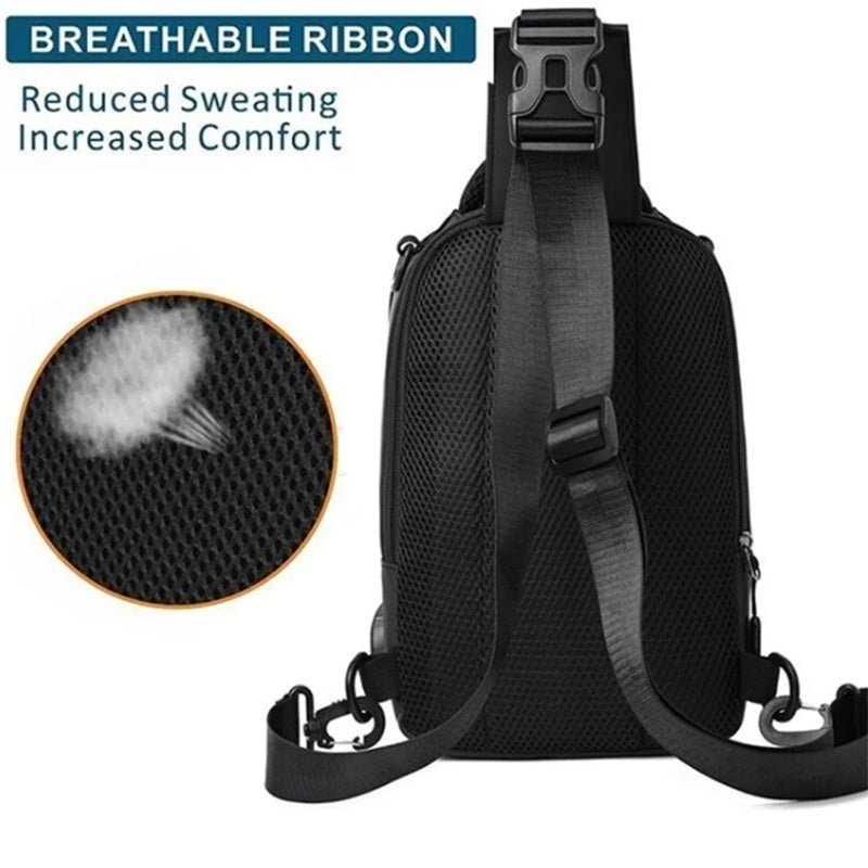 Crossbody Bags Men Multifunctional Backpack Shoulder Chest Bags - Oopsdadforgot.com