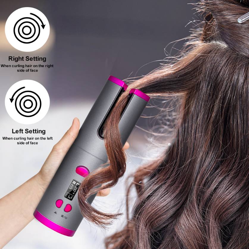 Curling Iron USB Wireless Multifunctional Charging Curler - Oopsdadforgot.com