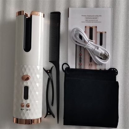 Curling Iron USB Wireless Multifunctional Charging Curler - Oopsdadforgot.com