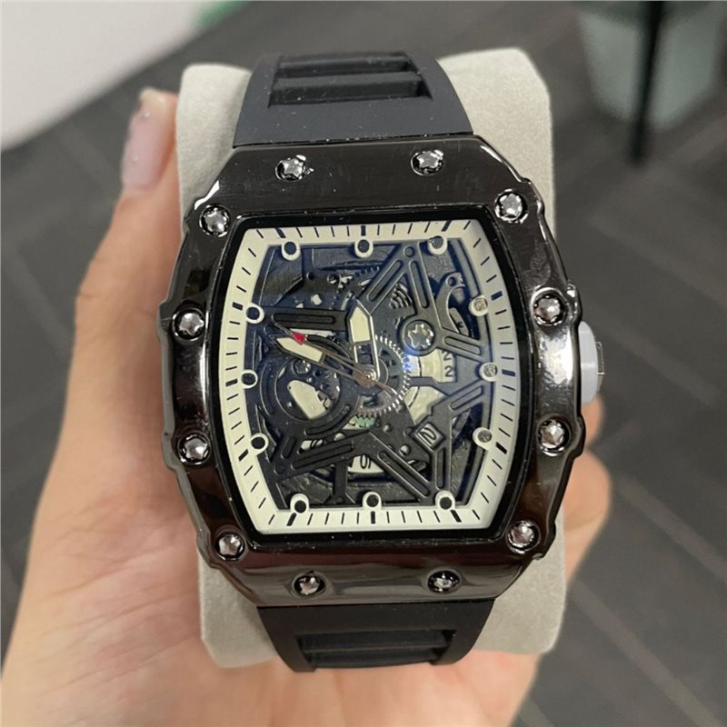 Cylindrical Mens Watch With Luminous Quartz Movementnon - wristwatch - Oopsdadforgot.com