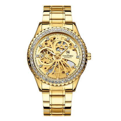 Diamond Automatic Mechanical Watch Men - Oopsdadforgot.com