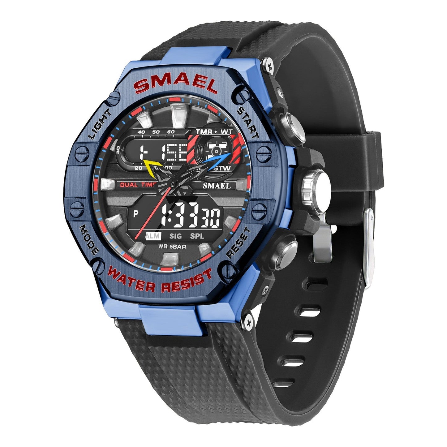 Digital Alloy Electronic Watch Men - Oopsdadforgot.com