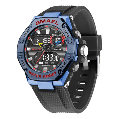 Digital Alloy Electronic Watch Men - Oopsdadforgot.com