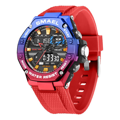 Digital Alloy Electronic Watch Men - Oopsdadforgot.com