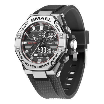 Digital Alloy Electronic Watch Men - Oopsdadforgot.com