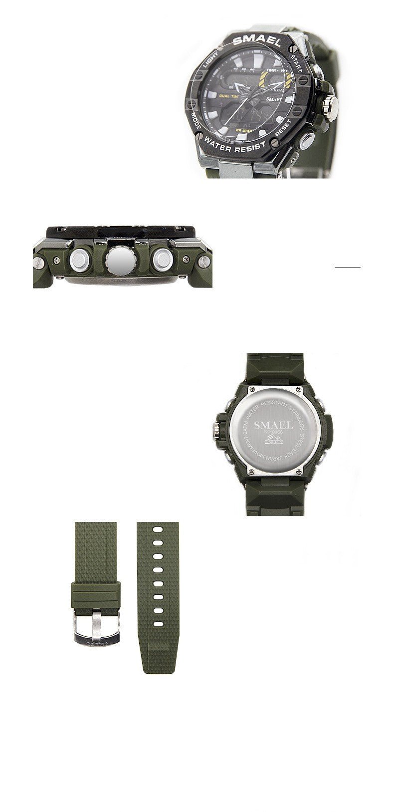 Digital Alloy Electronic Watch Men - Oopsdadforgot.com