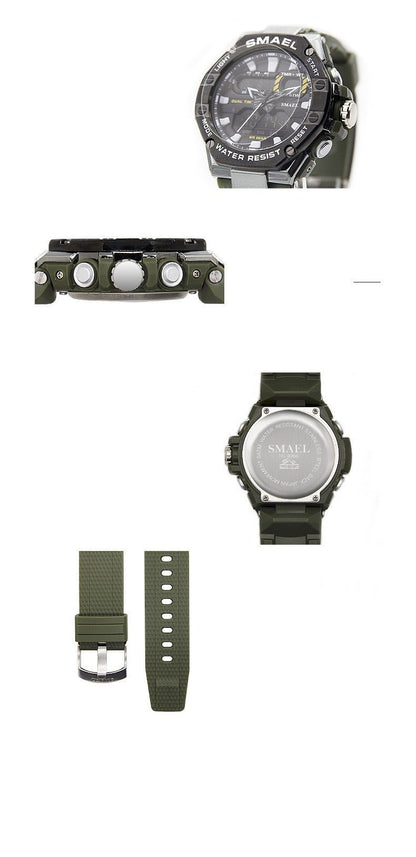 Digital Alloy Electronic Watch Men - Oopsdadforgot.com