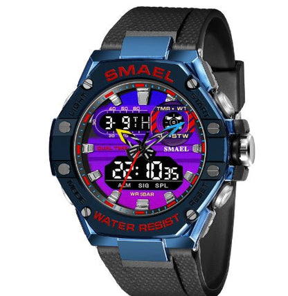 Digital Alloy Electronic Watch Men - Oopsdadforgot.com