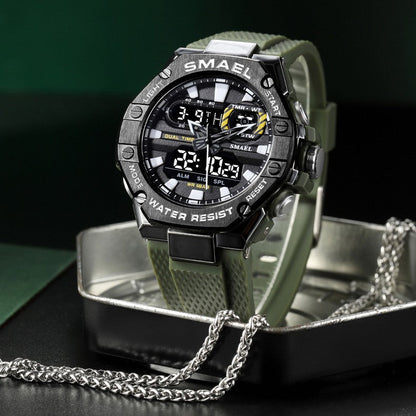 Digital Alloy Electronic Watch Men - Oopsdadforgot.com