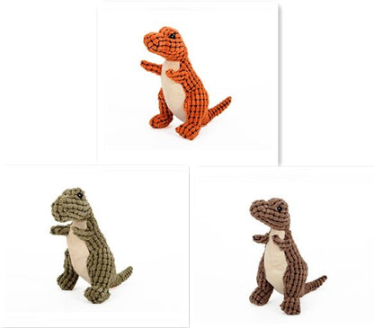 Dinosaur Pet Toys Giant Dogs Pets Interactive Dog Toys For Large Dogs Chew Toys Chihuahua Plush Stuffing Squeakers - Oopsdadforgot.com