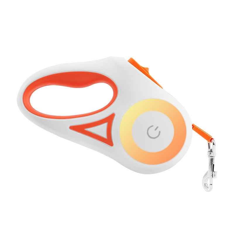 Dog Leash Retractable Leash And Dog Collar Spotlight Automatic Pet Dog Cat Traction Rope For Small Medium Dogs Pet Product - Oopsdadforgot.com