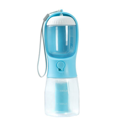Dog Water Cup Drinking Food Garbage Bag Three - in - one Portable Small Multi - functional Pet Cups Pets Supplies - Oopsdadforgot.com
