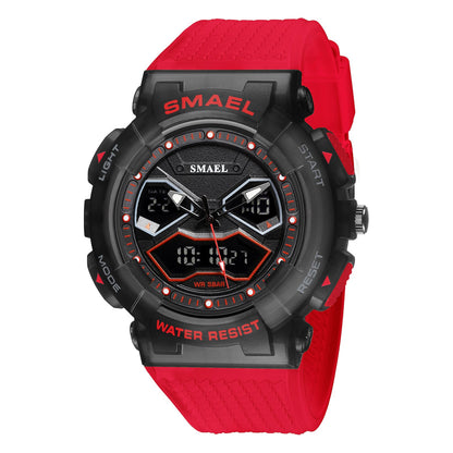 Double Display Digital Electronic Watch Men - Oopsdadforgot.com