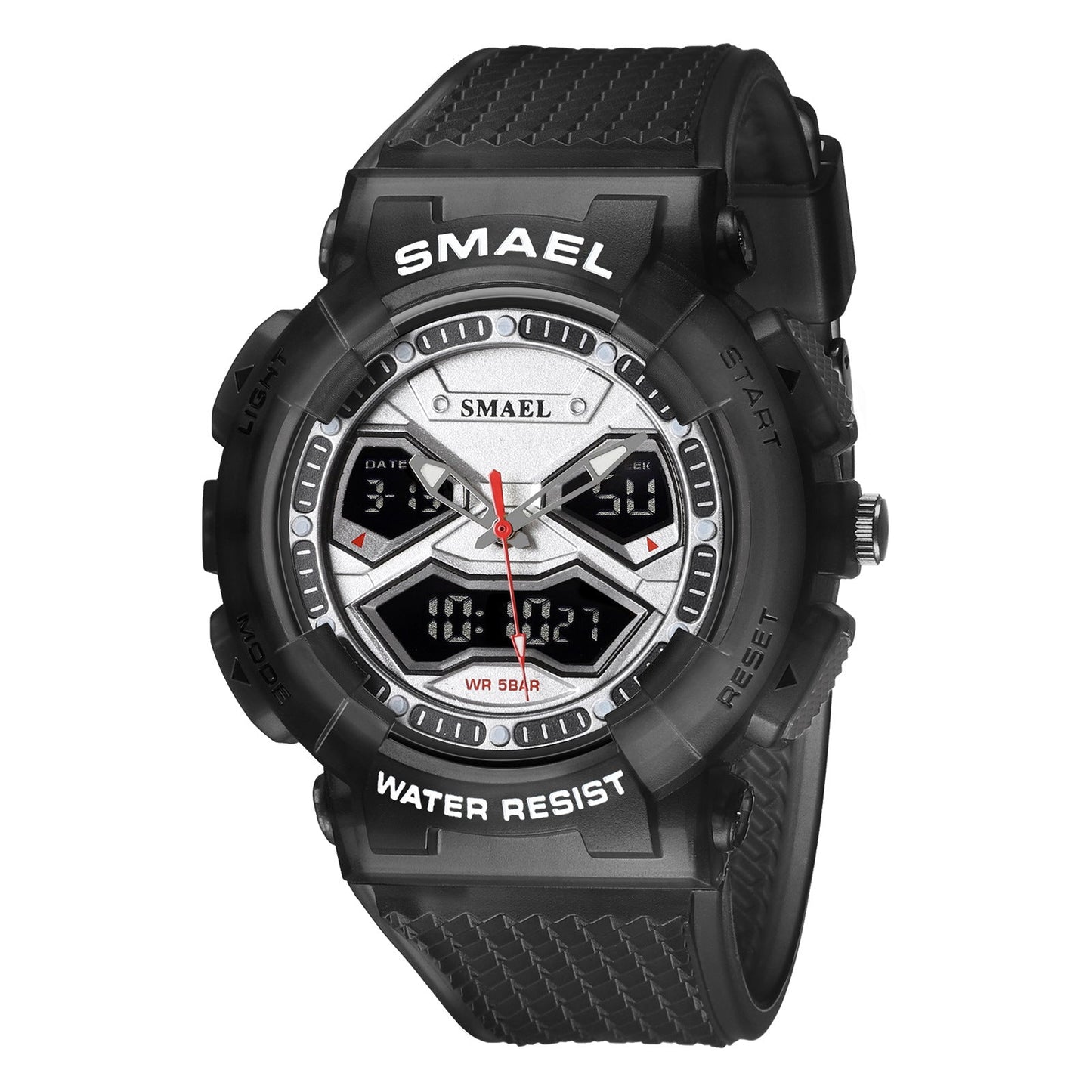 Double Display Digital Electronic Watch Men - Oopsdadforgot.com