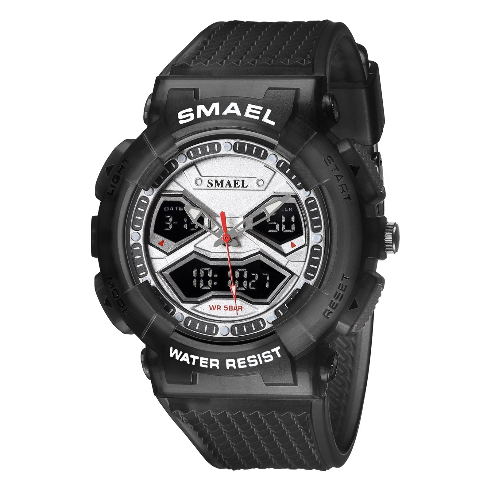 Double Display Digital Electronic Watch Men - Oopsdadforgot.com