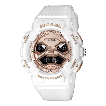 Double Display Digital Electronic Watch Men - Oopsdadforgot.com