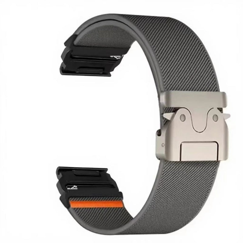 Elastic String Fabric Woven Men Watch Strap - Oopsdadforgot.com