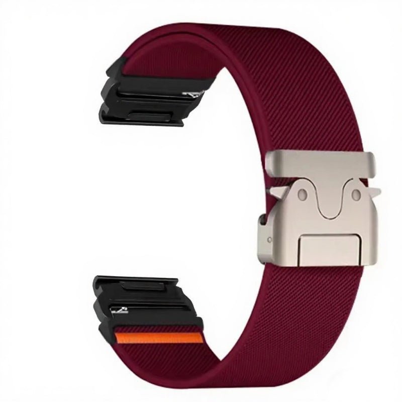 Elastic String Fabric Woven Men Watch Strap - Oopsdadforgot.com
