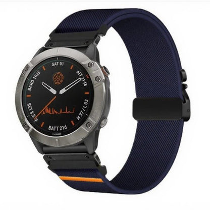 Elastic String Fabric Woven Men Watch Strap - Oopsdadforgot.com