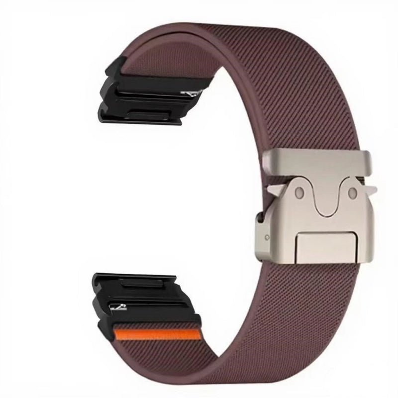Elastic String Fabric Woven Men Watch Strap - Oopsdadforgot.com