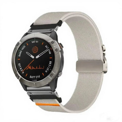 Elastic String Fabric Woven Men Watch Strap - Oopsdadforgot.com