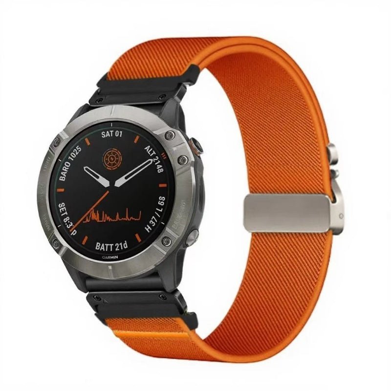 Elastic String Fabric Woven Men Watch Strap - Oopsdadforgot.com