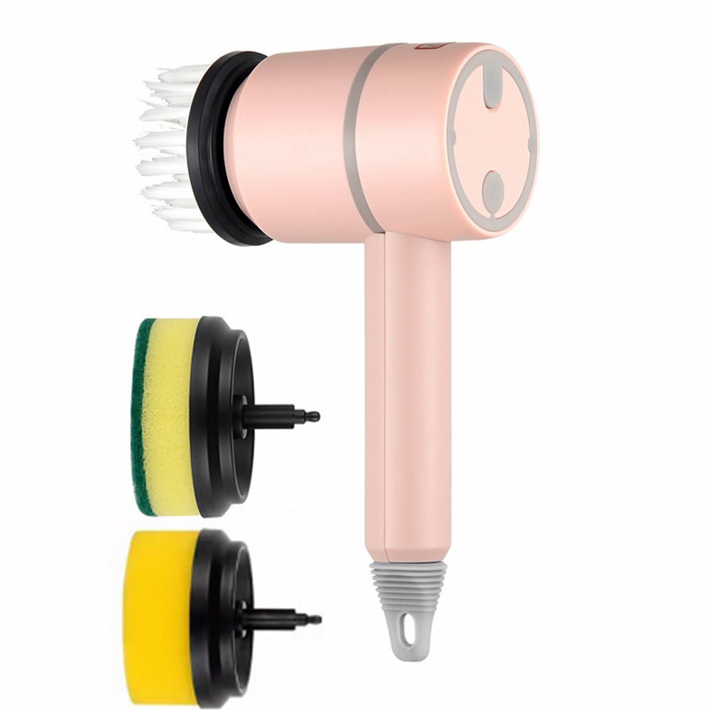 Electric Cleaning Brush Dishwashing Brush Automatic Wireless USB Rechargeable Professional Kitchen Bathtub Tile Cleaning Brushes - Oopsdadforgot.com
