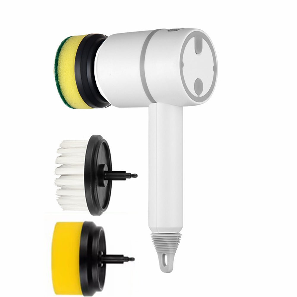 Electric Cleaning Brush Dishwashing Brush Automatic Wireless USB Rechargeable Professional Kitchen Bathtub Tile Cleaning Brushes - Oopsdadforgot.com