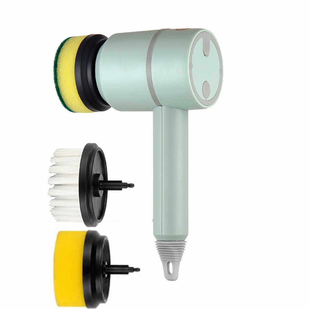 Electric Cleaning Brush Dishwashing Brush Automatic Wireless USB Rechargeable Professional Kitchen Bathtub Tile Cleaning Brushes - Oopsdadforgot.com