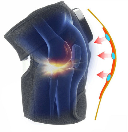 Electric Infrared Heating Knee Massager Wrap Elbow Joint Support Vibration Therapy Physiotherapy Machine Pain Relief Massageador - Oopsdadforgot.com