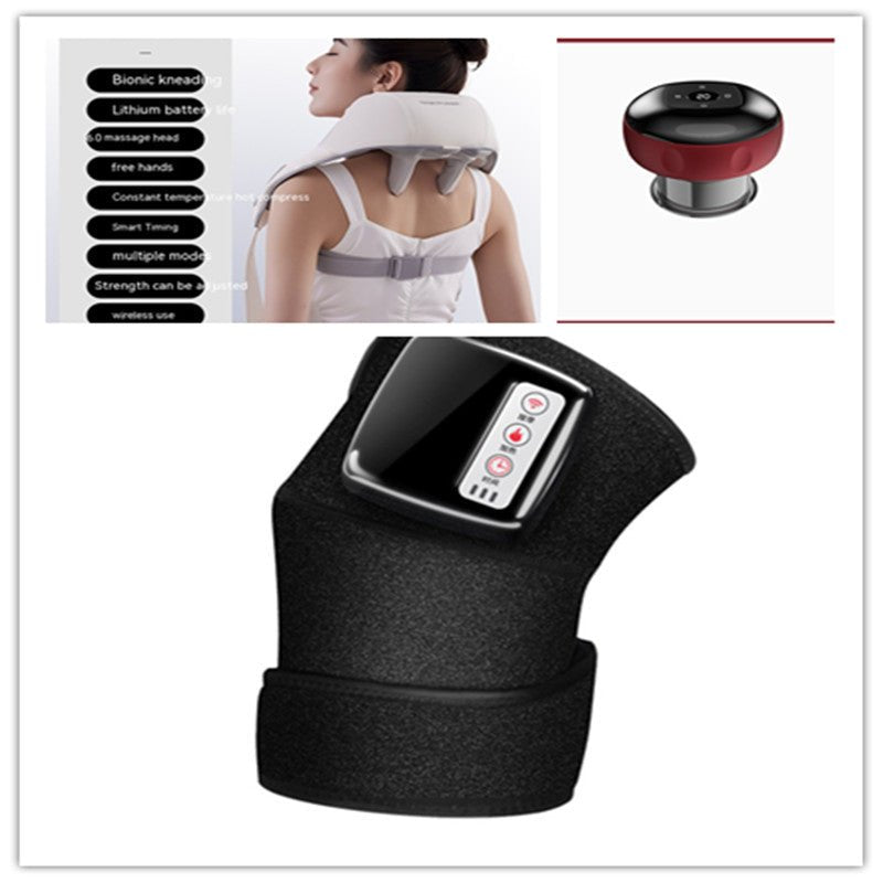 Electric Infrared Heating Knee Massager Wrap Elbow Joint Support Vibration Therapy Physiotherapy Machine Pain Relief Massageador - Oopsdadforgot.com