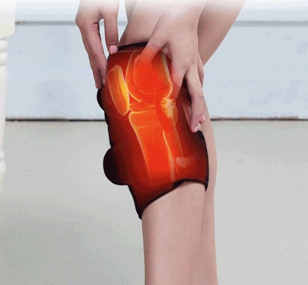 Electric Infrared Heating Knee Massager Wrap Elbow Joint Support Vibration Therapy Physiotherapy Machine Pain Relief Massageador - Oopsdadforgot.com