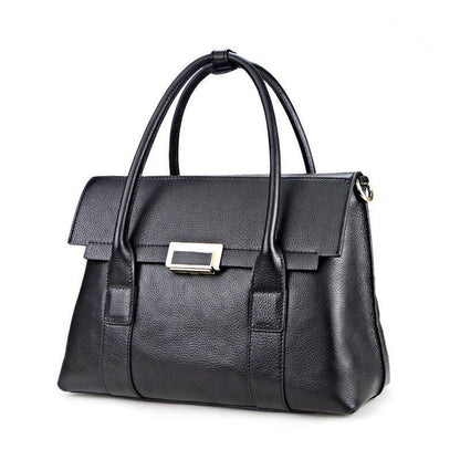 European And American New Leather Handbags, Big Bags, Ladies All - match Handbags, First Layer Cowhide Single Shoulder Messenger Bag - Oopsdadforgot.com