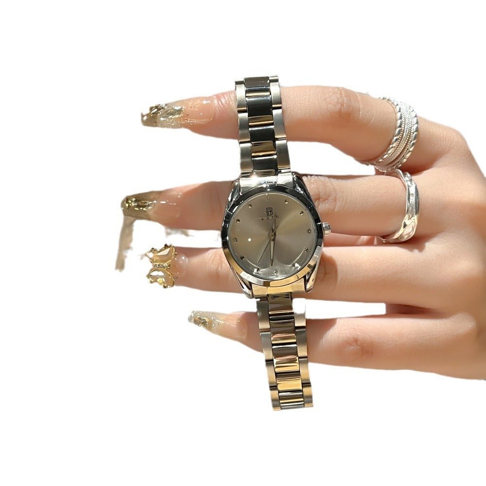 Exquisite Ladies Steel - band Wristwatch - Oopsdadforgot.com