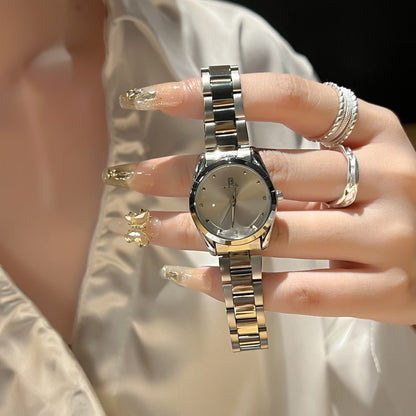 Exquisite Ladies Steel - band Wristwatch - Oopsdadforgot.com