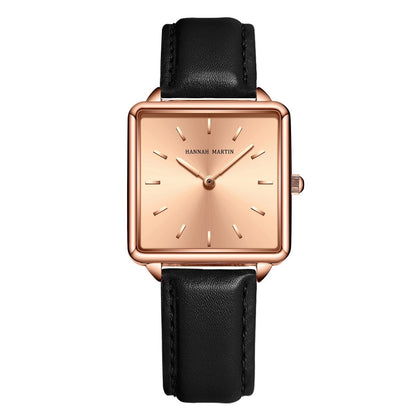 Fashion Small Square Watch Women's Watch Japanese Movement Students Square Women's Watch - Oopsdadforgot.com