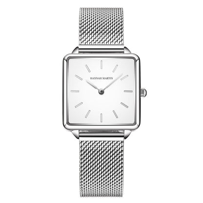 Fashion Small Square Watch Women's Watch Japanese Movement Students Square Women's Watch - Oopsdadforgot.com