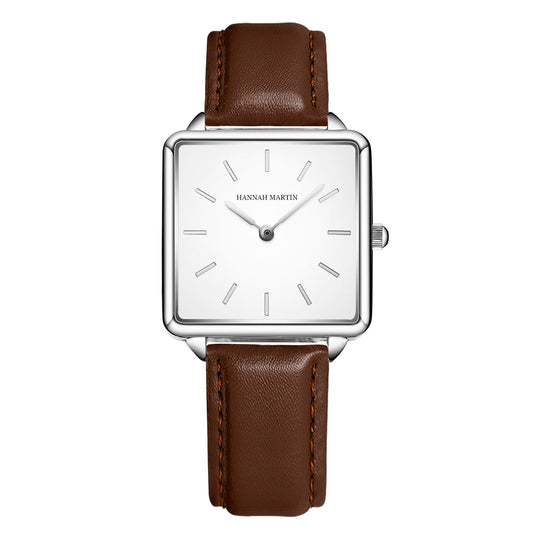 Fashion Small Square Watch Women's Watch Japanese Movement Students Square Women's Watch - Oopsdadforgot.com
