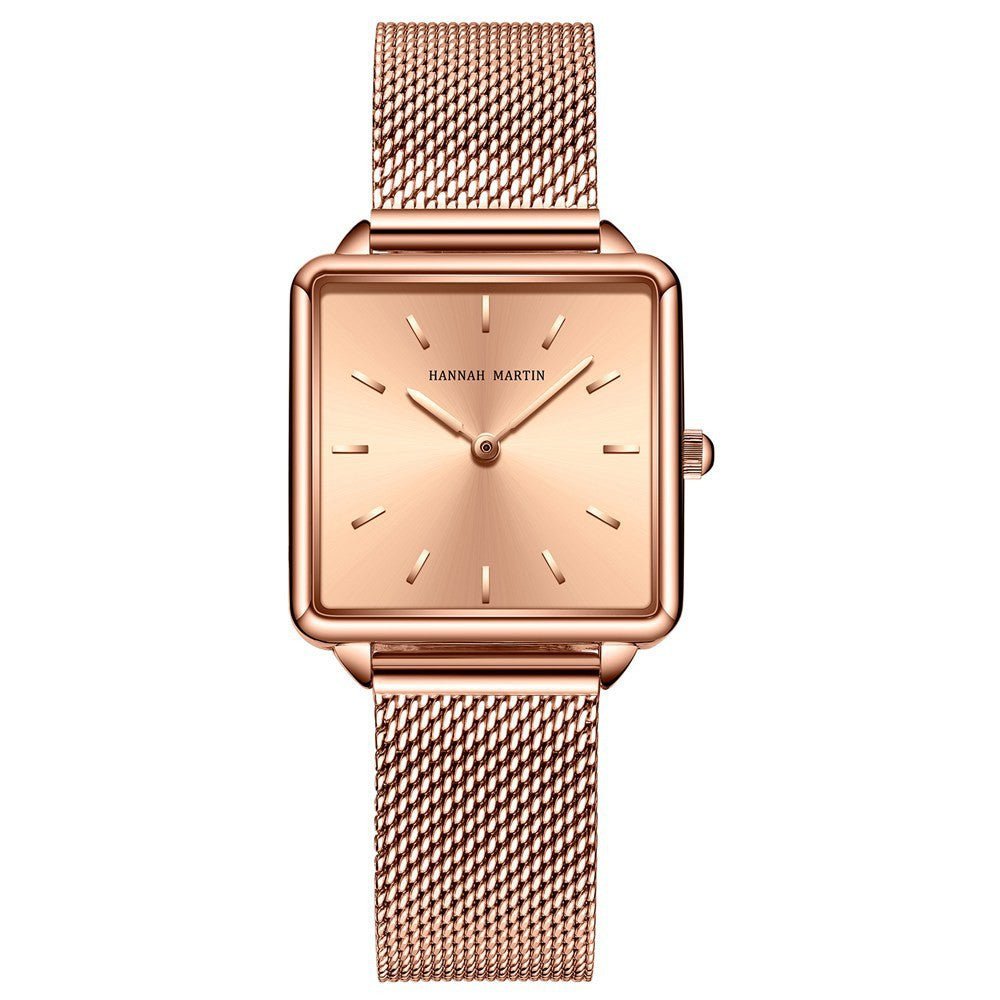 Fashion Small Square Watch Women's Watch Japanese Movement Students Square Women's Watch - Oopsdadforgot.com