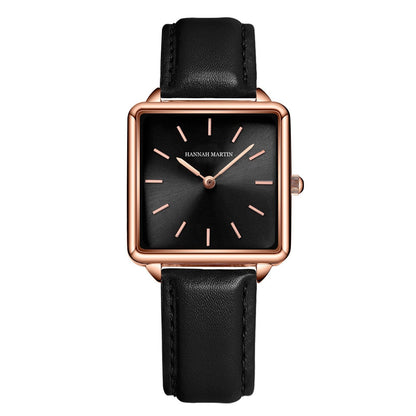 Fashion Small Square Watch Women's Watch Japanese Movement Students Square Women's Watch - Oopsdadforgot.com
