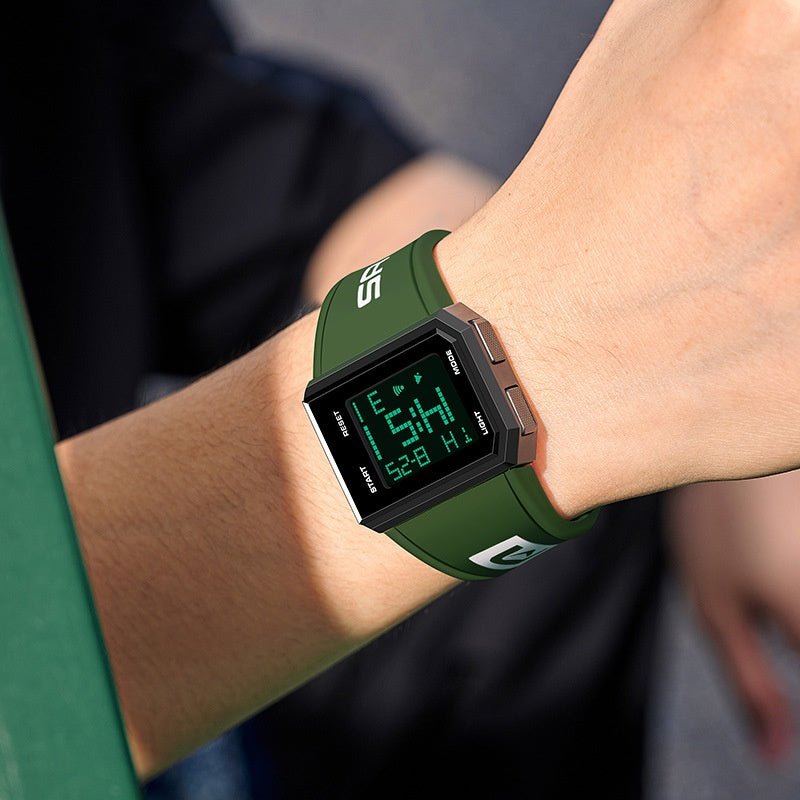 Fashion Square Luminous Watch All - match Watch - Oopsdadforgot.com